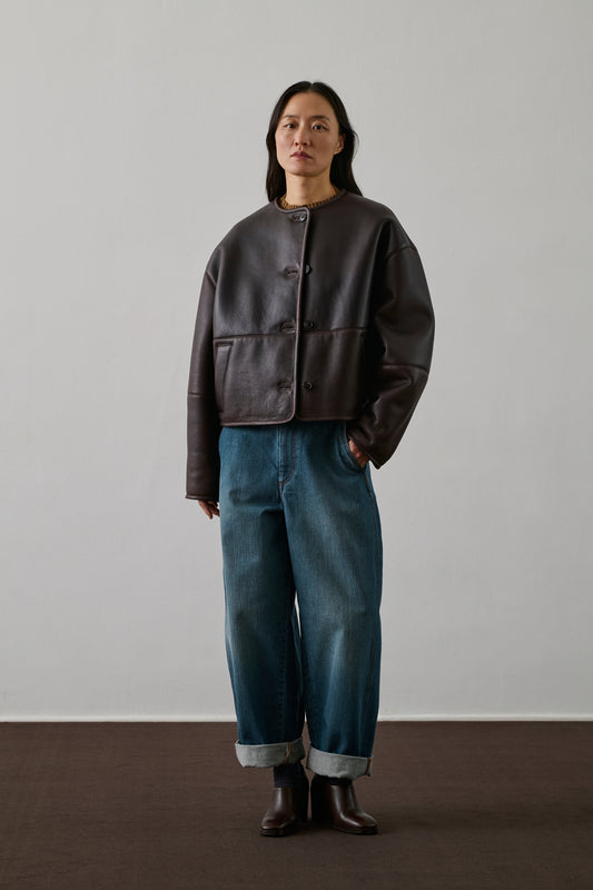 Chaussures Brahams - Ébène - Cuir - Femme