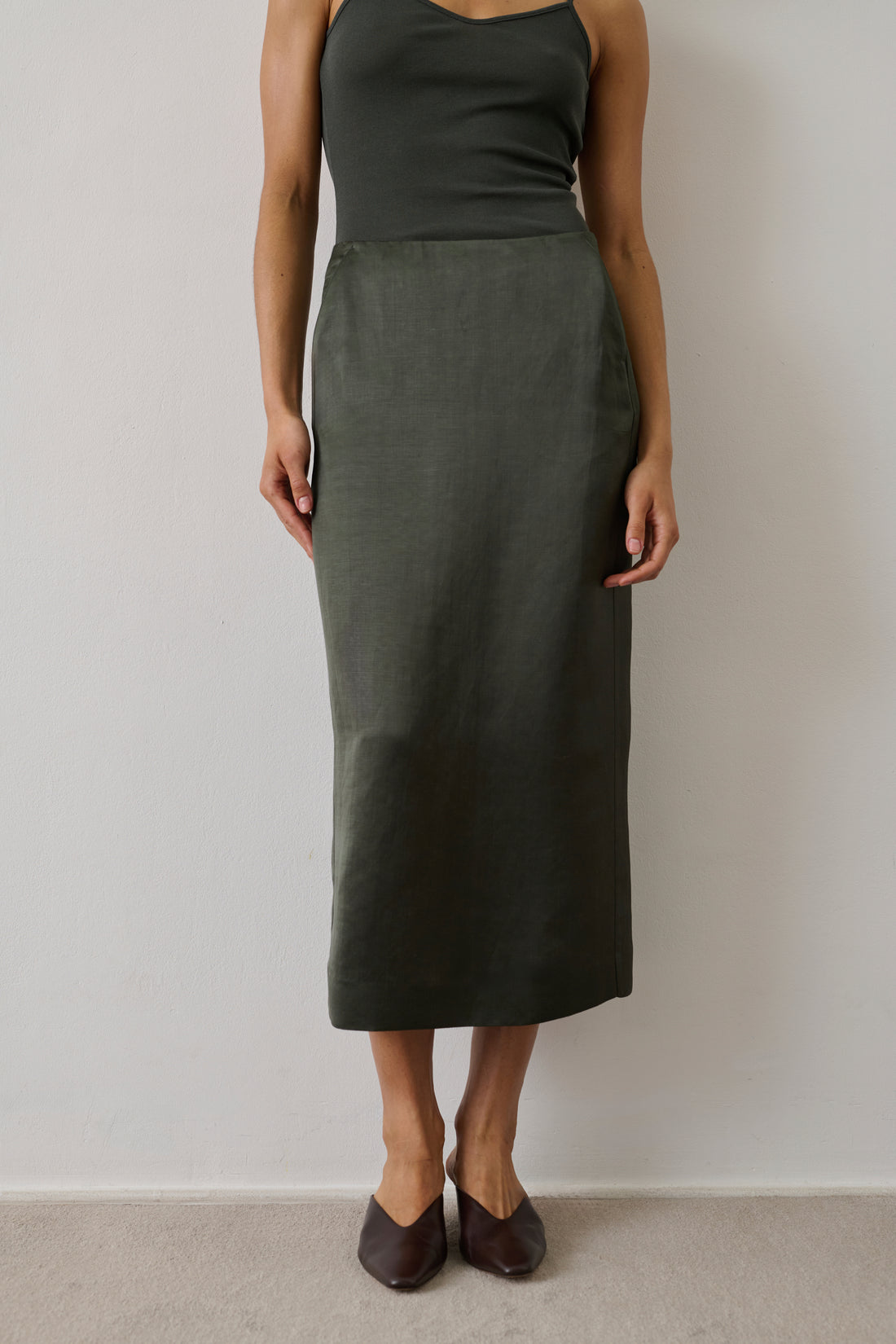 Jupe Helia - Vert Foncé - Femme