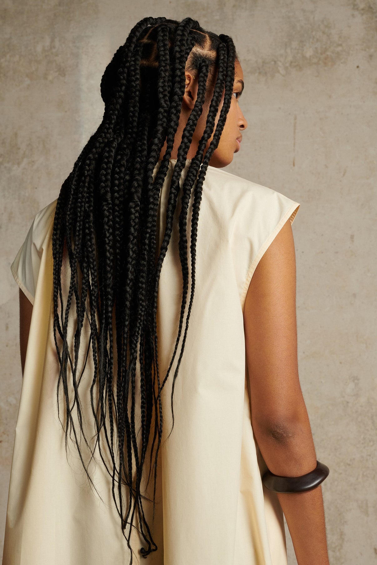 TAMARIS OFF-WHITE DRESS vue 5