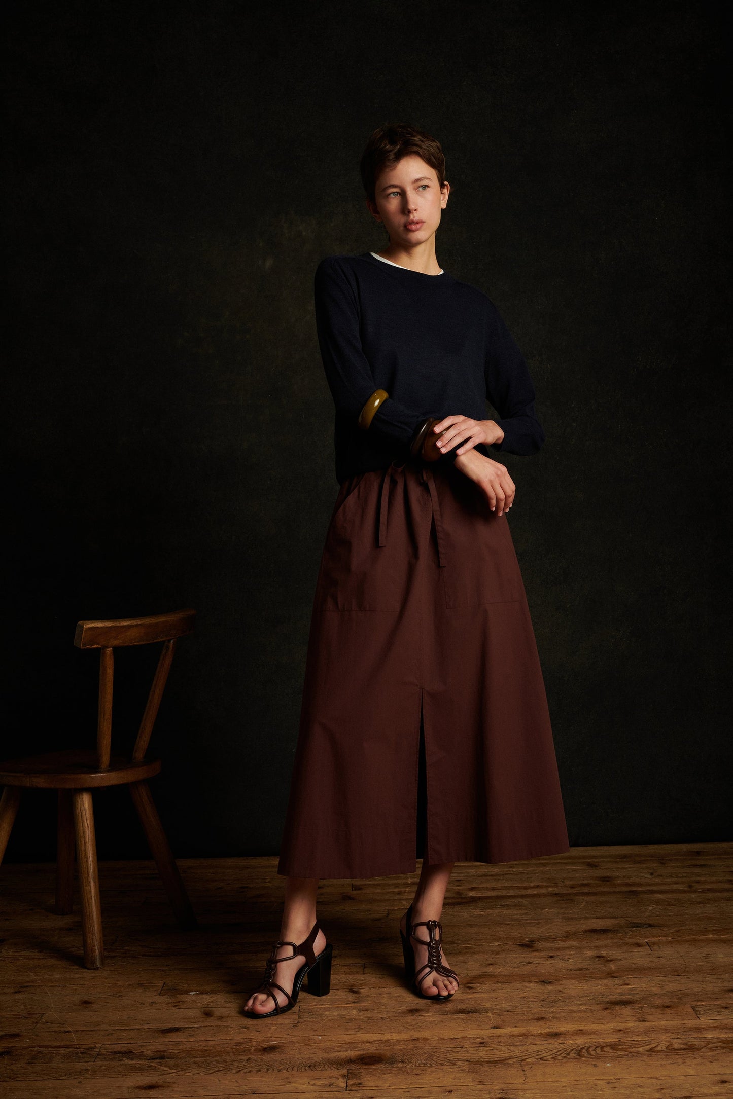 TANYA OFF-WHITE SANDALS