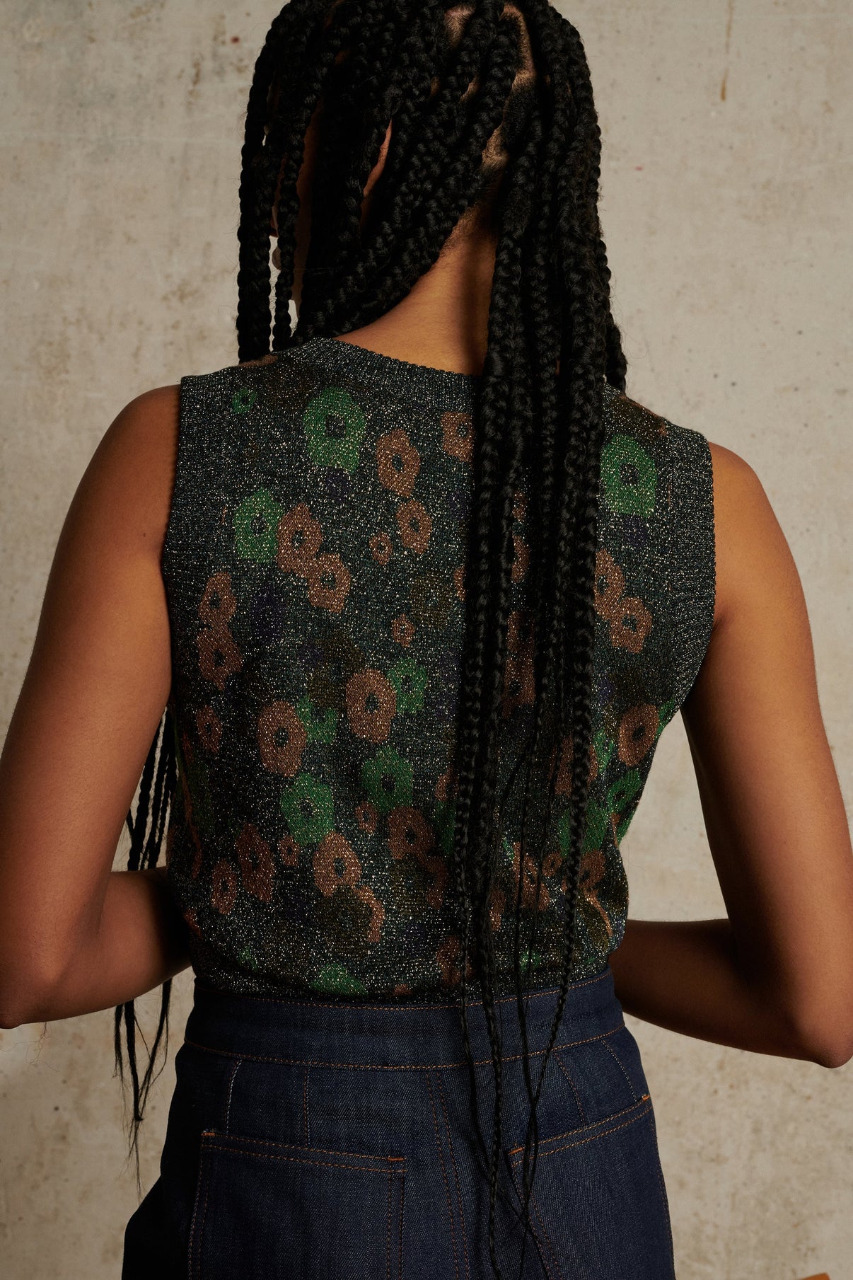 PETON GREEN PULLOVER vue 2