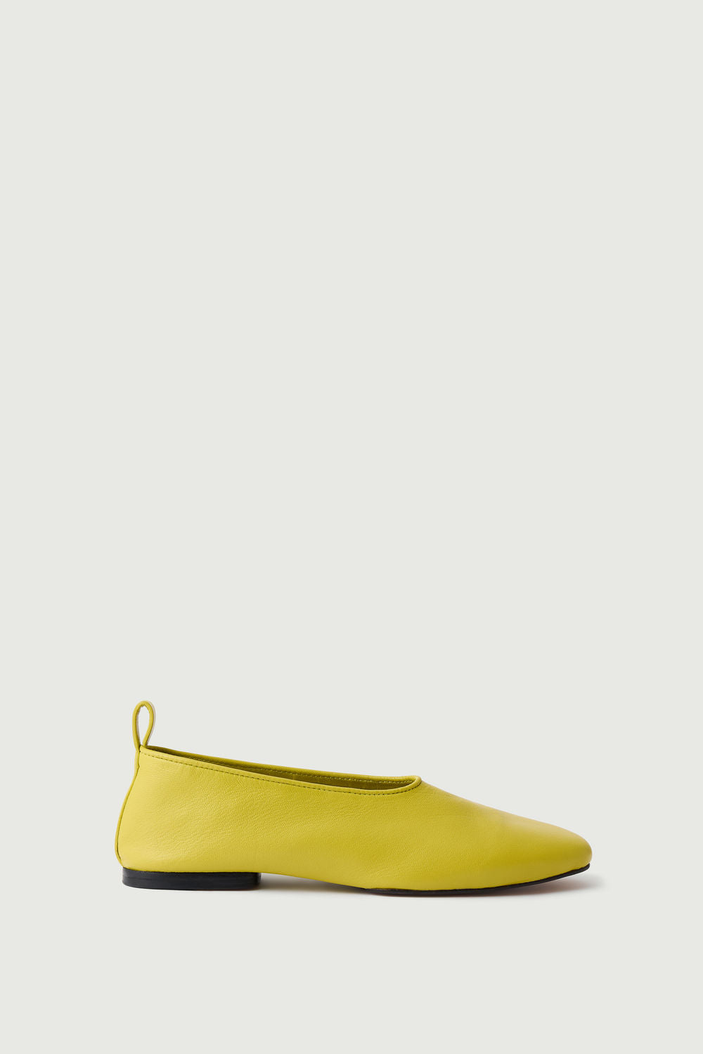 Ballerines Bala - Jaune Néon - Cuir - Femme vue 4