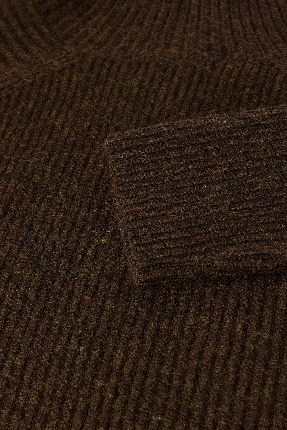 Pull Flynn - Marron Chiné - Laine - Femme vue 5