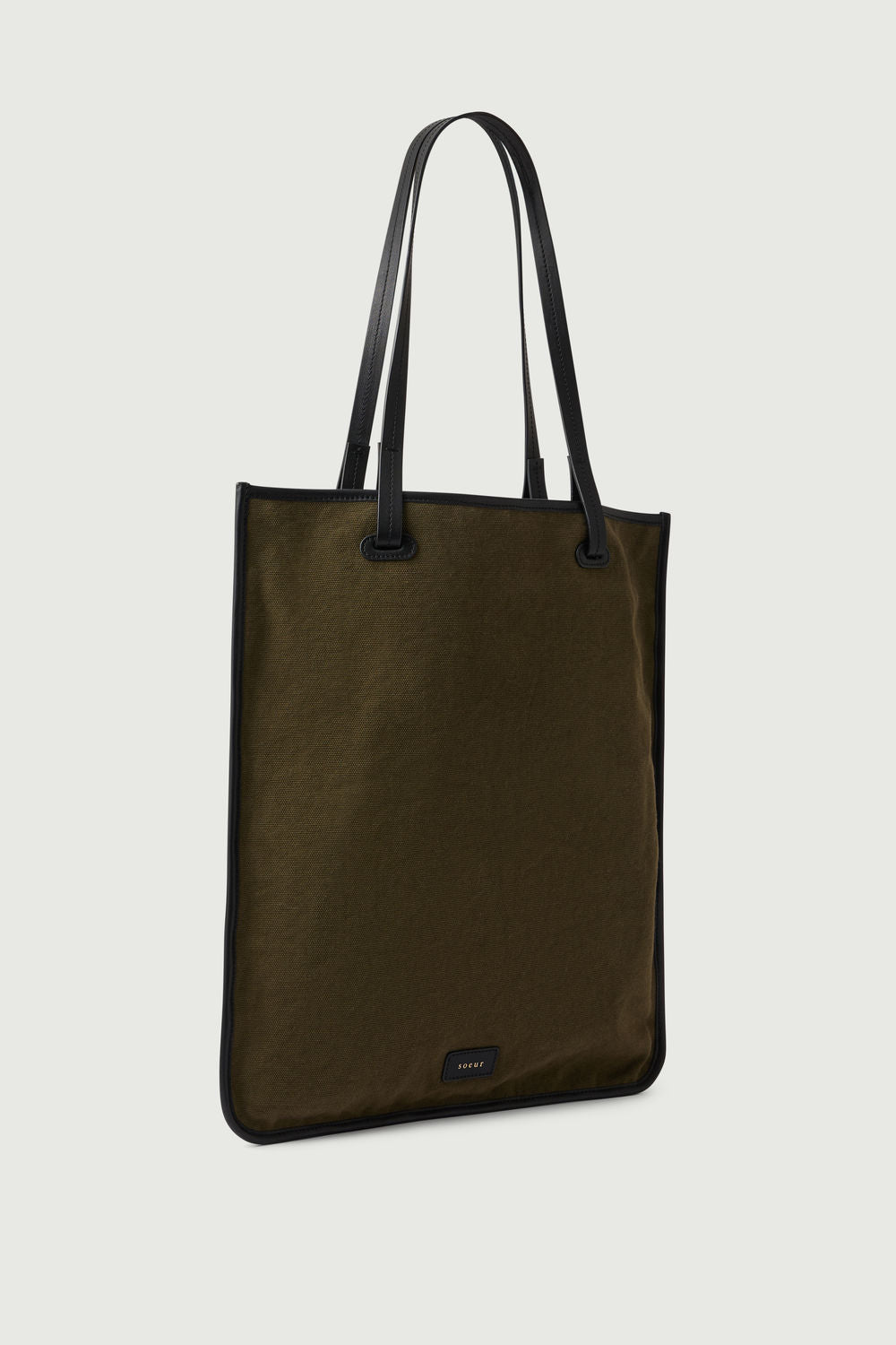 Sac Darlington - Kaki/Noir - Coton - Femme vue 3