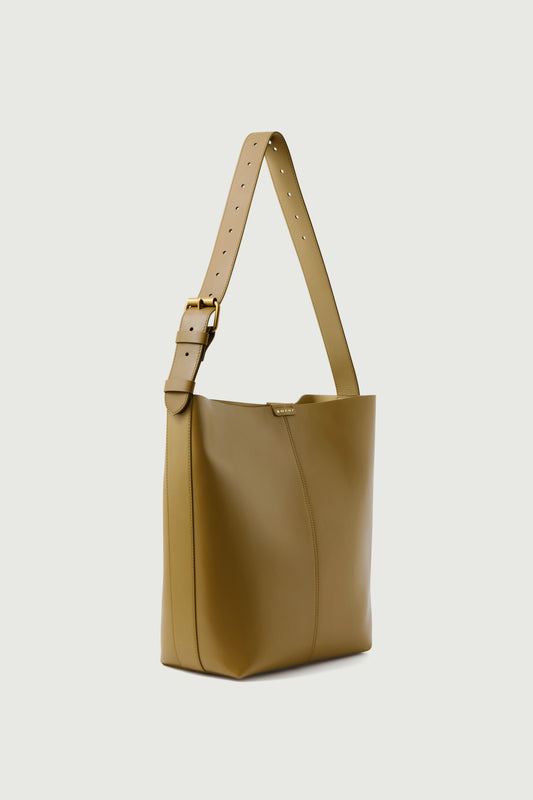 Sac Saudade - Bronze/Beige - Cuir - Femme